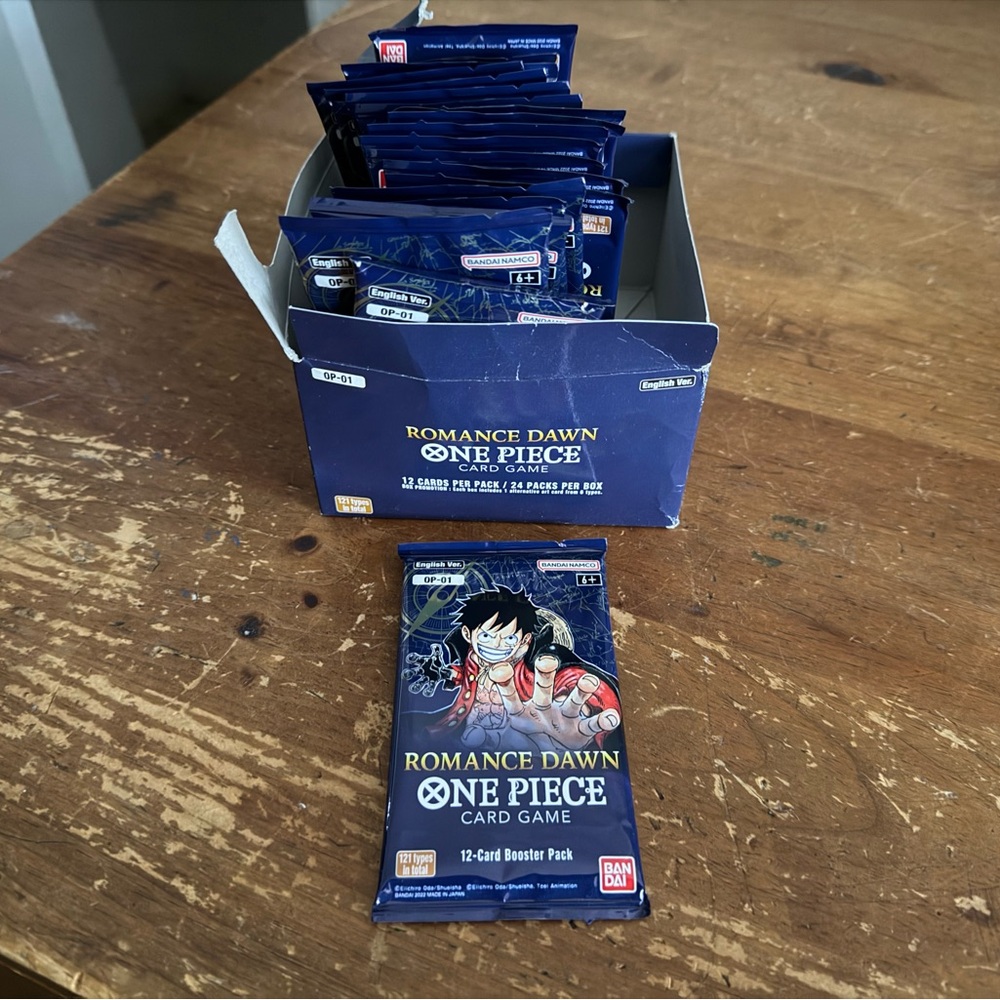 Bandai One Piece Card Game Booster Pack - Blue Bottom